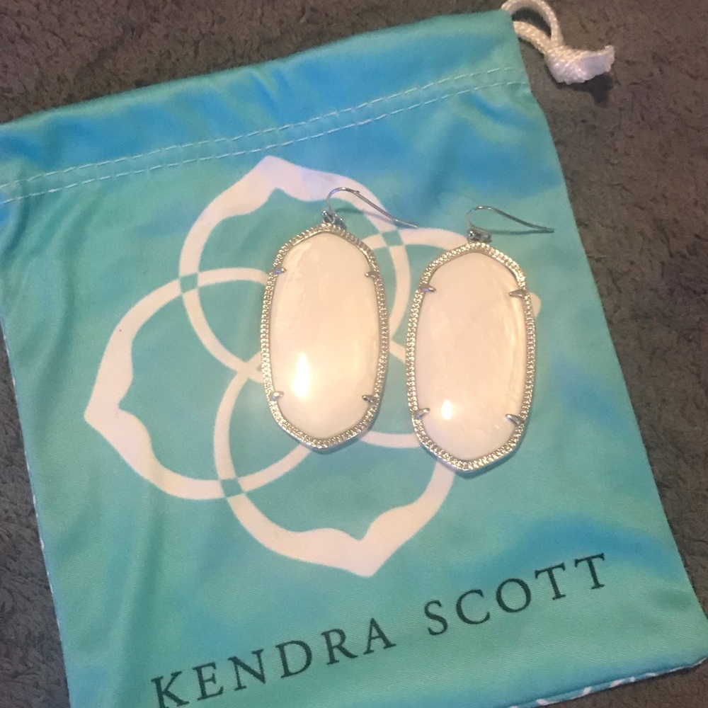 Kendra Scott Danielle White Earrings